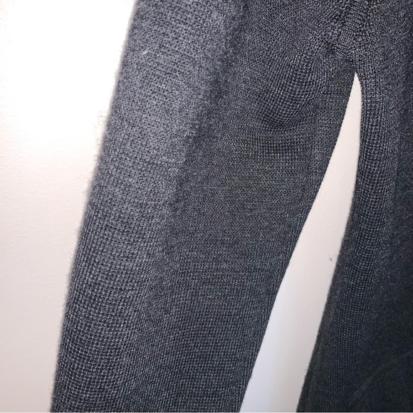 Eileen Fisher Grey Cardigan Sweater Classic Design L - Picture 9 of 9